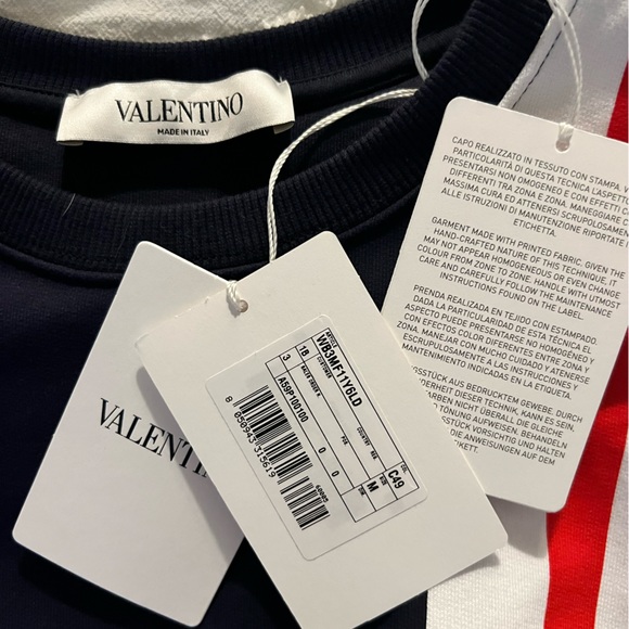 Valentino Printed Cropped Sweatshirt - Picture 7 of 10